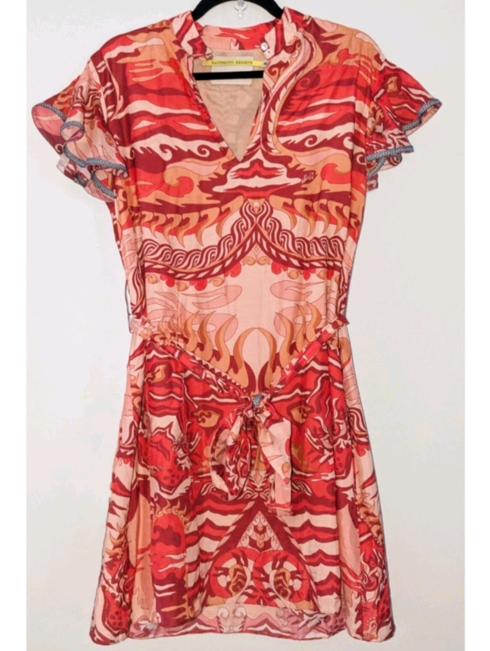 NEW Chufy Kathmandu Heights Tie Waist Mini Dress
